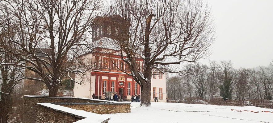  Schloss Schwarzburg - Kaisersaal im Winter 