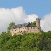 Fröbelstadt Bad Blankenburg mit Burg Greifenstein