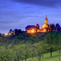Leuchtenburg mit interaktivem Museum in Kahla